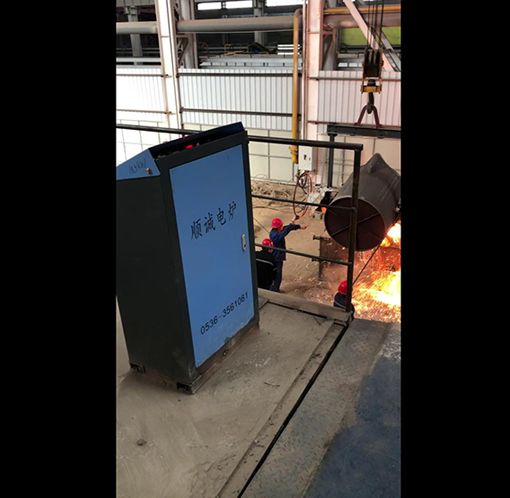 10吨钢壳炉